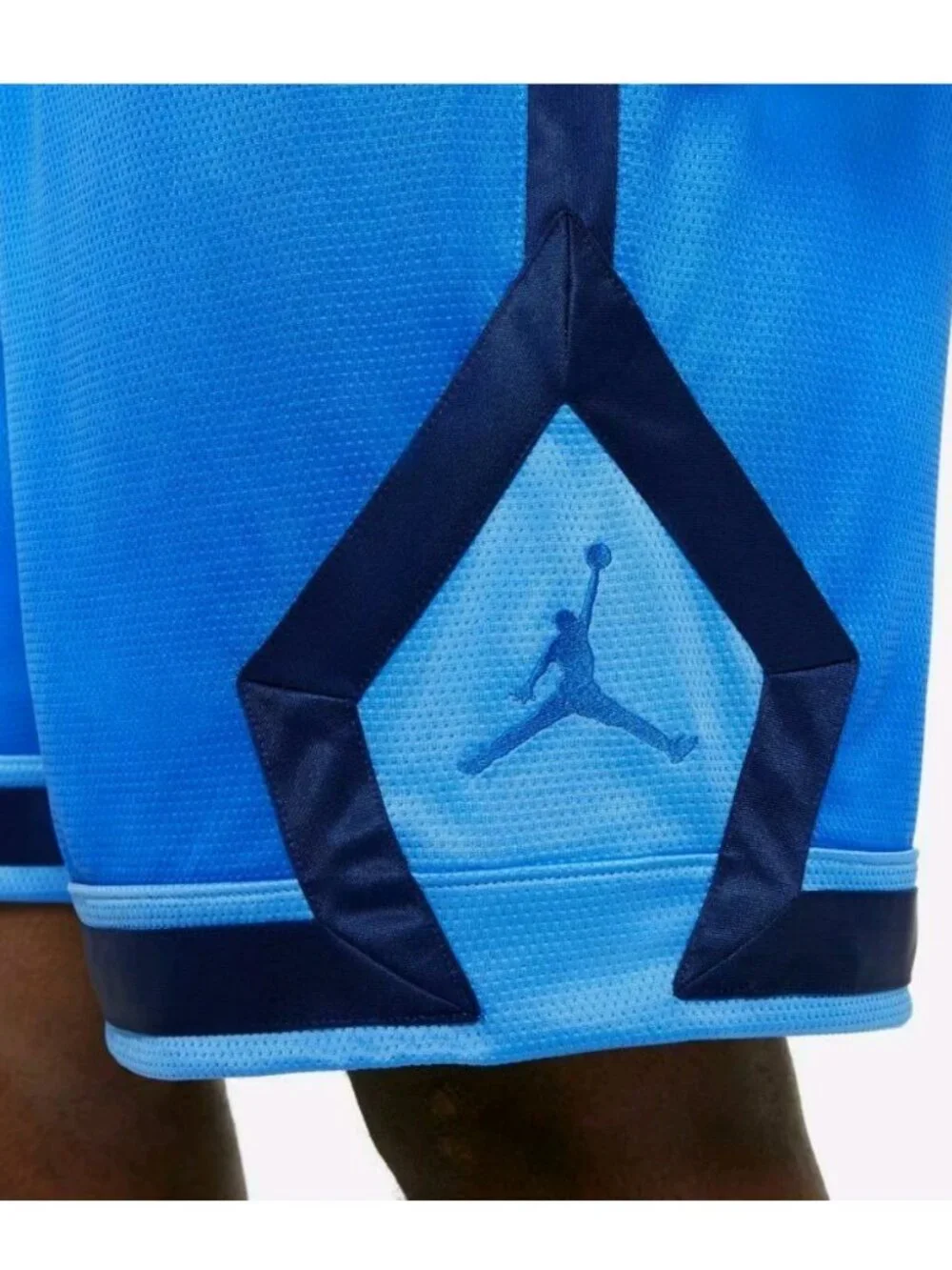 Nike Jordan MJ Jumpman Diamond  Basketball Shorts Signal Blue Size XL Mens